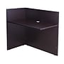 Boss 71" Reception Desk, Return and Pedestal, Mocha (GROUPB-MOC)~#|#~sp320550812_sc7