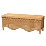 bali & pari Erla Natural Rattan Bench, Light Honey (247-13763-HiT)~#|#~sp320550818_sc7