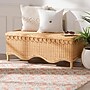 bali & pari Erla Natural Rattan Bench, Light Honey (247-13763-HiT)~#|#~sp320550824_sc7
