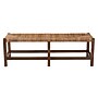 bali & pari Liza Seagrass and Acacia Wood Bench, Natural Seagrass and Light Brown (246-13682-HiT)~#|#~sp320555181_sc7