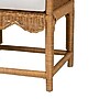 bali & pari Seranay Natural Rattan Bench, Light Honey and White (252-14111-HiT)~#|#~sp320555324_sc7