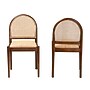 bali & pari Maryland Bohemian Natural Rattan and Wood Dining Chair, Natural and Walnut Brown, 2/Set (243-2P-13362-HT)~#|#~sp320555913_sc7