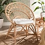 bali & pari Abriella Natural Rattan Peacock Chair, Natural and Off-White (238-13408-HiT)~#|#~sp320555974_sc7