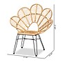 bali & pari Garan Natural Rattan Accent Chair, Natural and Black (211-12745-HiT)~#|#~sp320556018_sc7