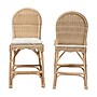 bali & pari Bilu Bohemian Natural Rattan with back Counter Stool, Natural, 2/Set (253-2P-13661-HT)~#|#~sp320556071_sc7