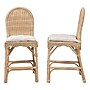 bali & pari Bilu Bohemian Natural Rattan with back Counter Stool, Natural, 2/Set (253-2P-13661-HT)~#|#~sp320556078_sc7
