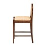 bali & pari Maryland Bohemian Natural Rattan and Acacia Wood with back Counter Stool, Natural and Walnut Brown (243-13363-HiT)~#|#~sp320556095_sc7