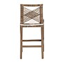 bali & pari Poltak Bohemian Kubu Rattan and Mahogany Wood with back Counter Stool, Kubu Grey and Rustic Taupe (245-13717-HiT)~#|#~sp320556108_sc7