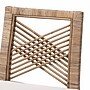 bali & pari Poltak Bohemian Kubu Rattan and Mahogany Wood with back Counter Stool, Kubu Grey and Rustic Taupe (245-13717-HiT)~#|#~sp320556109_sc7