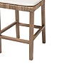 bali & pari Poltak Bohemian Kubu Rattan and Mahogany Wood with back Counter Stool, Kubu Grey and Rustic Taupe (245-13717-HiT)~#|#~sp320556110_sc7