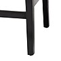 bali & pari Prita Bohemian Paper Loom and Mahogany Wood with back Counter Stool, Brown and Black, 2/Set (249-2P-13881-HT)~#|#~sp320556424_sc7