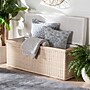 bali & pari Barid Natural Rattan Rectangle Storage Ottoman, Natural (259-14272-HiT)~#|#~sp320556575_sc7