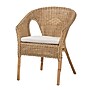 bali & pari Abbey Bohemian Natural Rattan Dining Chair, Natural and Off-White (219-12717-HiT)~#|#~sp320557387_sc7