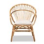 bali & pari Benicia Bohemian Natural Rattan Dining Chair, Natural and Off-White (210-12704-HiT)~#|#~sp320557504_sc7