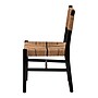 bali & pari Prita Bohemian Paper Loom and Mahogany Wood Dining Chair, Brown and Black (249-13883-HiT)~#|#~sp320557542_sc7