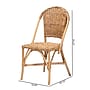 bali & pari Neola Bohemian Natural Rattan Dining Chair, Natural (217-12737-HiT)~#|#~sp320557562_sc7
