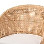 bali & pari Lumajang Bohemian Natural Rattan and Wood Dining Chair, Light Honey and White and Brown, 2/Set (251-2P-13760-HT)~#|#~sp320557729_sc7