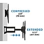 Mount-It! Articulating Corner TV Wall Mount for 32" to 65" TVs (MI-346L)~#|#~sp32072251_sc7