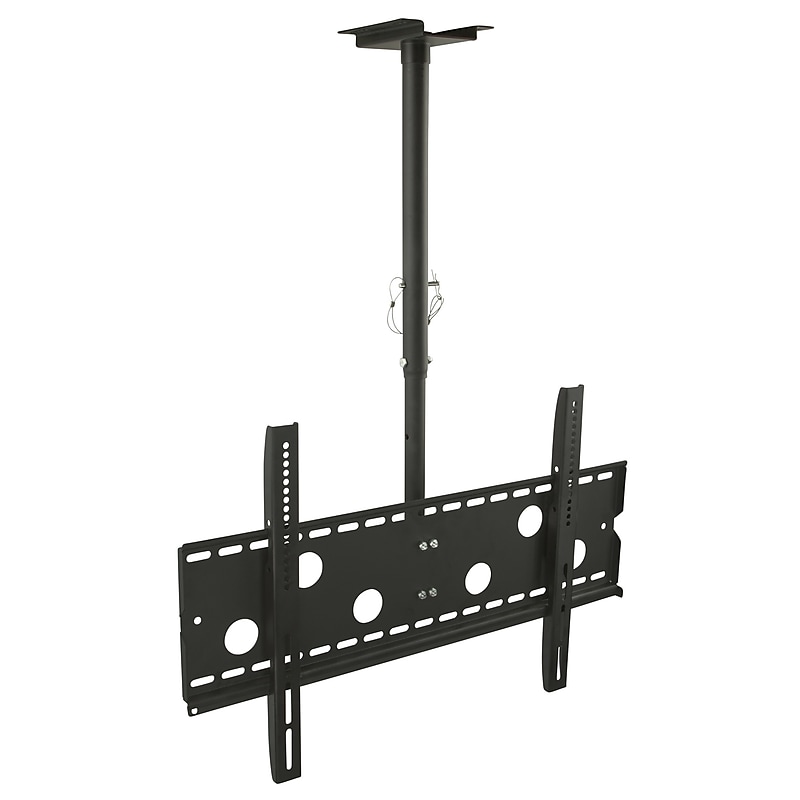 Mount-It! Height Adjustable Ceiling TV Mount For 32" to 70" TVs (MI-501B) image 1