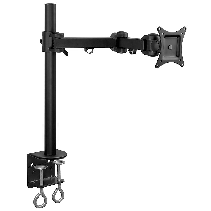 Mount it Mount-lt! Adjustable Monitor Arm, Up to 27", Black (MI-751) image 1
