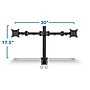Mount-It! Dual Monitor Mount, Up To 27" Monitors, Black (MI-752)~#|#~sp32072343_sc7