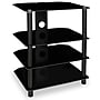 Mount-It! TV Media Stand, Glass Shelves, Audio Video Components (MI-867)~#|#~sp32072388_sc7