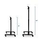 Mount-It! Metal Pedestal TV Stand, Screens up to 42", Black (MI-879)~#|#~sp32072393_sc7