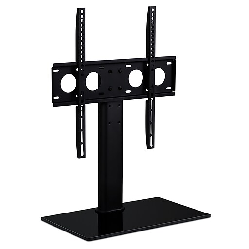 MountIt! Universal Pedestal TV Stand, Black (MI847) Staples