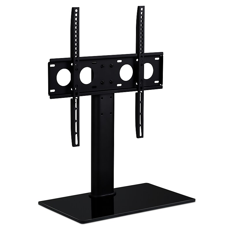 Mount-It! Universal Pedestal TV Stand, Black (MI-847) image 1