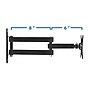 Mount-lt! Adjustable Monitor Arm, Up to 24", Black (MI-2041)~#|#~sp32072443_sc7