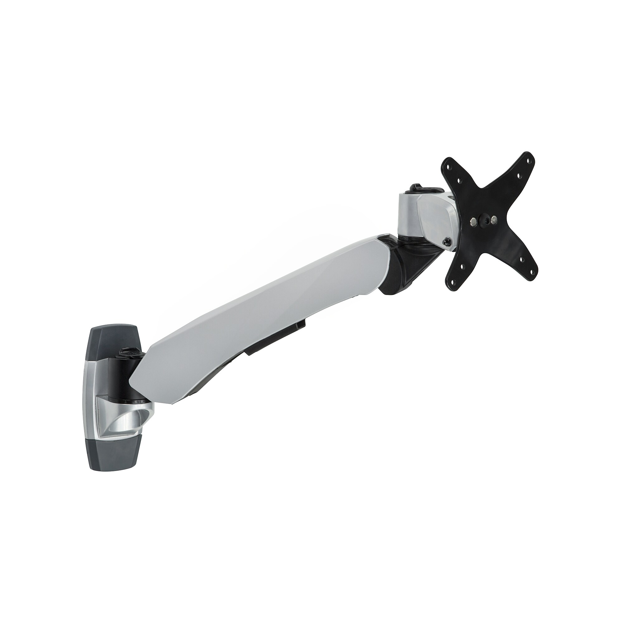 Mount-It! Modular Mount Adjustable Monitor Arm, Up to 24″ Monitors, Gray/Silver (MI-34114) Sansujyuku sansujyuku.com