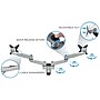 Mount-It! Modular Dual Adjustable Monitor Arms, Up to 30" Monitors, Gray/Silver (MI-43114)~#|#~sp32072584_sc7
