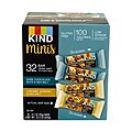 KIND Minis Gluten Free Nut Bar, Variety Pack, 32 Bars/Box (220-00799)