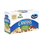 Ocean Spray Craisins Fruit Clusters, Cranberry Granola, 2 oz., 10/Pack (307-00075)