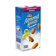 Blue Diamond Almond Breeze Unsweetened Vanilla Almondmilk, 64 fl. oz., 2/Pack (307-00081)