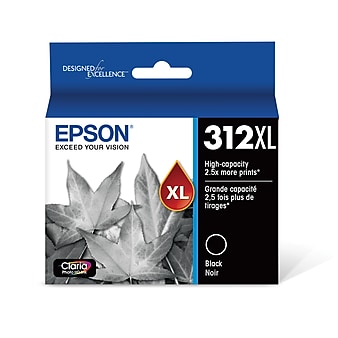 Epson T312XL Black High Yield Ink Cartridge