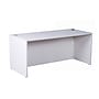 Boss Office Products 60"W Single-Pedestal Office Desk, White (GROUPA23-WT)~#|#~sp320815134_sc7