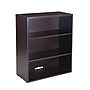 Boss Office Products 36"H 3-Shelf Bookcase, Mocha (N153-MOC)~#|#~sp320815170_sc7