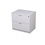 Boss Office Products 2-Drawer Lateral File Cabinet, Letter/Legal Size, Lockable, 29.5"H x 31"W x 20"D, White (N112-WT)~#|#~sp320815174_sc7
