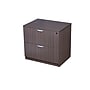 Boss Office Products U-Shaped Desk with Hutch, File Cabinet, and Bookcase, Driftwood (GROUPA28-DW)~#|#~sp320815213_sc7