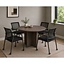 Boss Office Products 47" Round Conference Table, Driftwood (N123-DW)~#|#~sp320815248_sc7