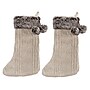 Safavieh Gingerbread Stocking, 12" x 20", 2/Set (HOL1005A-SET2)~#|#~sp320815329_sc7