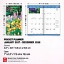 2027-2028 BrownTrout In the Garden 3.5" x 6.5" Monthly Planner (9798330710171)~#|#~sp320815745_sc7