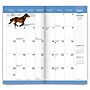 2027-2028 BrownTrout Horse Lovers 3.5" x 6.5" Monthly Planner (9798330710256)~#|#~sp320815752_sc7