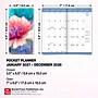 2027-2028 BrownTrout Floral Fireworks 3.5" x 6.5" Monthly Planner (9798330710164)~#|#~sp320815847_sc7