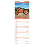 2027 BrownTrout Tractors 5.7" x 16.5" Monthly Slimline Wall Calendar (9798330710270)~#|#~sp320815927_sc7