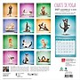 2027 BrownTrout Chats de Yoga 12" x 12" Monthly Wall Calendar (9798330715053)~#|#~sp320815990_sc7
