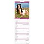 2027 BrownTrout Horse Lovers 5.7" x 16.5" Monthly Slimline Wall Calendar (9798330710294)~#|#~sp320816071_sc7