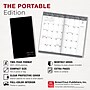 2027-2028 BrownTrout ViewPoint 3.5" x 6.5" Monthly Planner, Black (9798330710263)~#|#~sp320816084_sc7