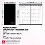 2027-2028 BrownTrout ViewPoint 3.5" x 6.5" Monthly Planner, Black (9798330710263)~#|#~sp320816085_sc7